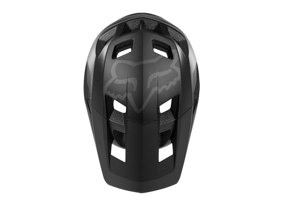 Fox Racing Dropframe MTB Helmet - Black - 2019