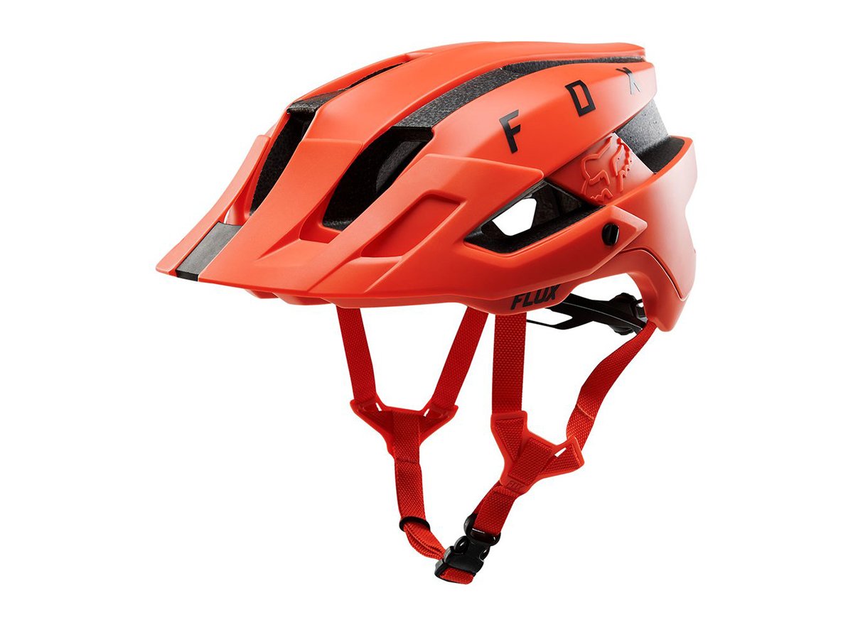Fox Racing Flux MTB Helmet - Solid - Orange Crush - 2019 Orange Crush Large/X-Large