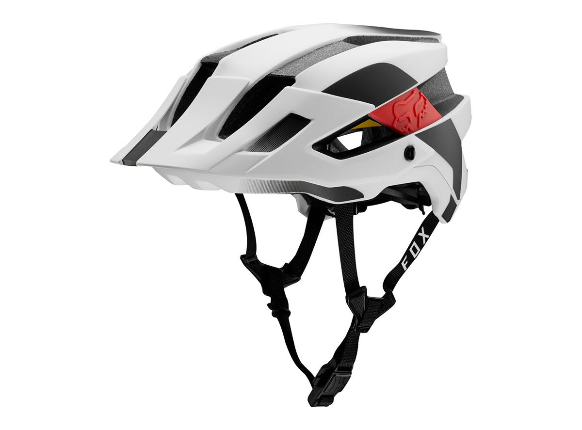 Fox Racing Flux MIPS MTB Helmet - Conduit - White-Black - 2019 White - Black Large/X-Large