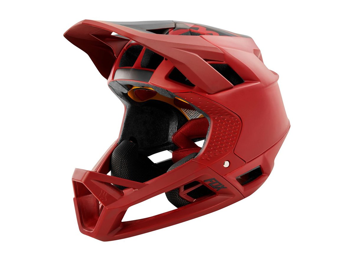 Fox Racing Proframe Full Face Helmet - Matt - Cardinal - 2019 Cardinal Small