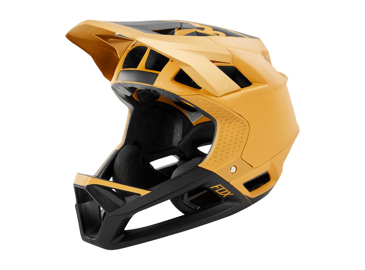 Fox Racing Proframe Full Face Helmet - Matt - Gold - 2019 Gold Medium