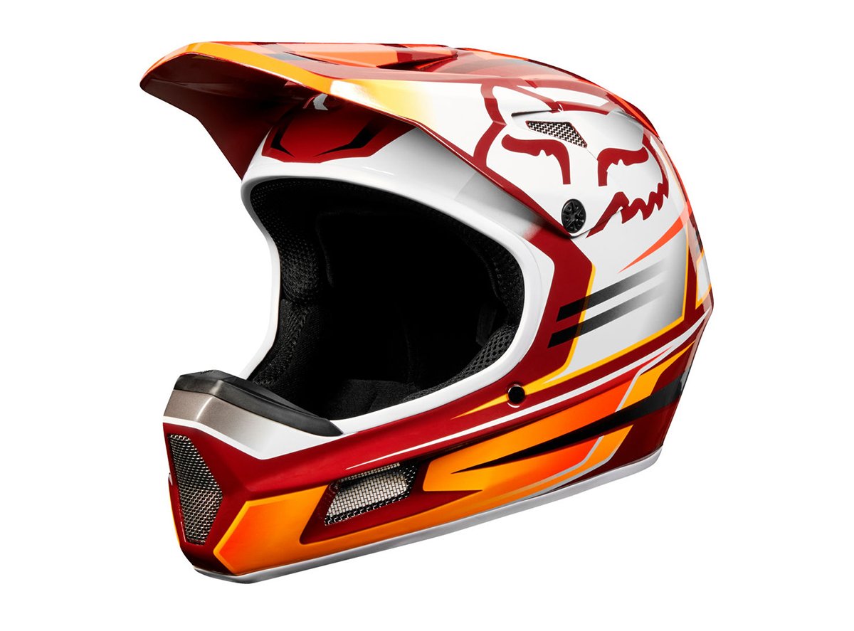 Fox Racing Rampage Comp Full Face Helmet Reno Cardinal 2019