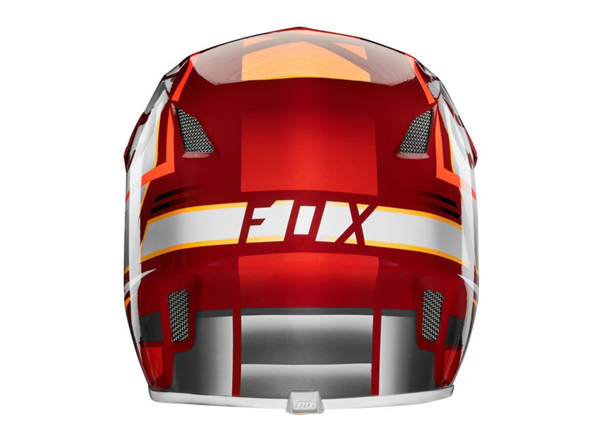 Fox Racing Rampage Comp Full Face Helmet - Reno - Cardinal - 2019