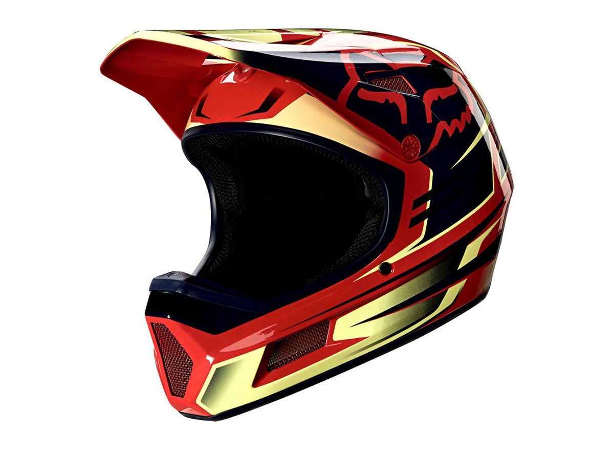 Fox Racing Reno Rampage Comp Full Face Helmet Bright Red