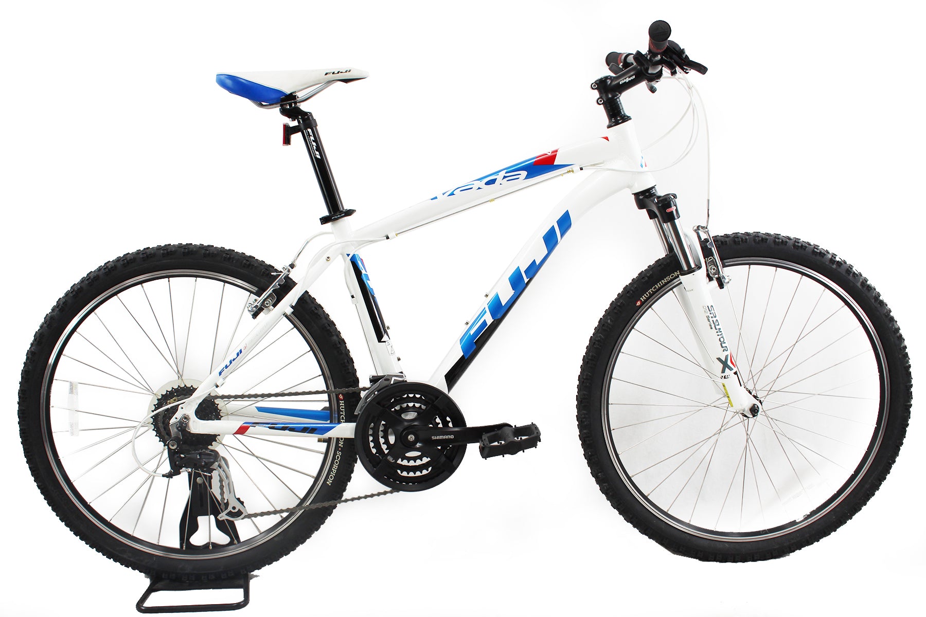 fuji nevada mountainbike Fuji Nevada 3.0 - White-Blue - S/M