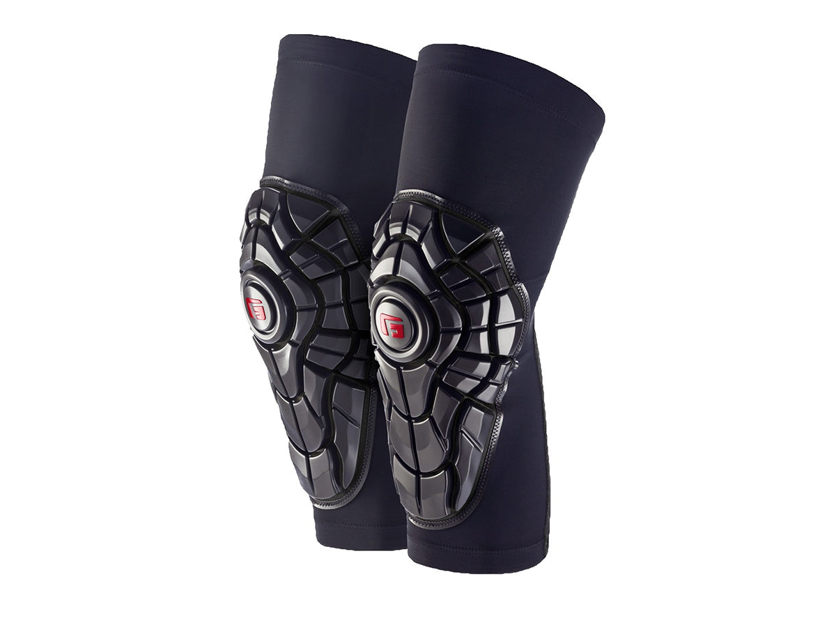 G-Form Elite Knee Pads - Black-Black Topo Print Black - Black Topo Print Small
