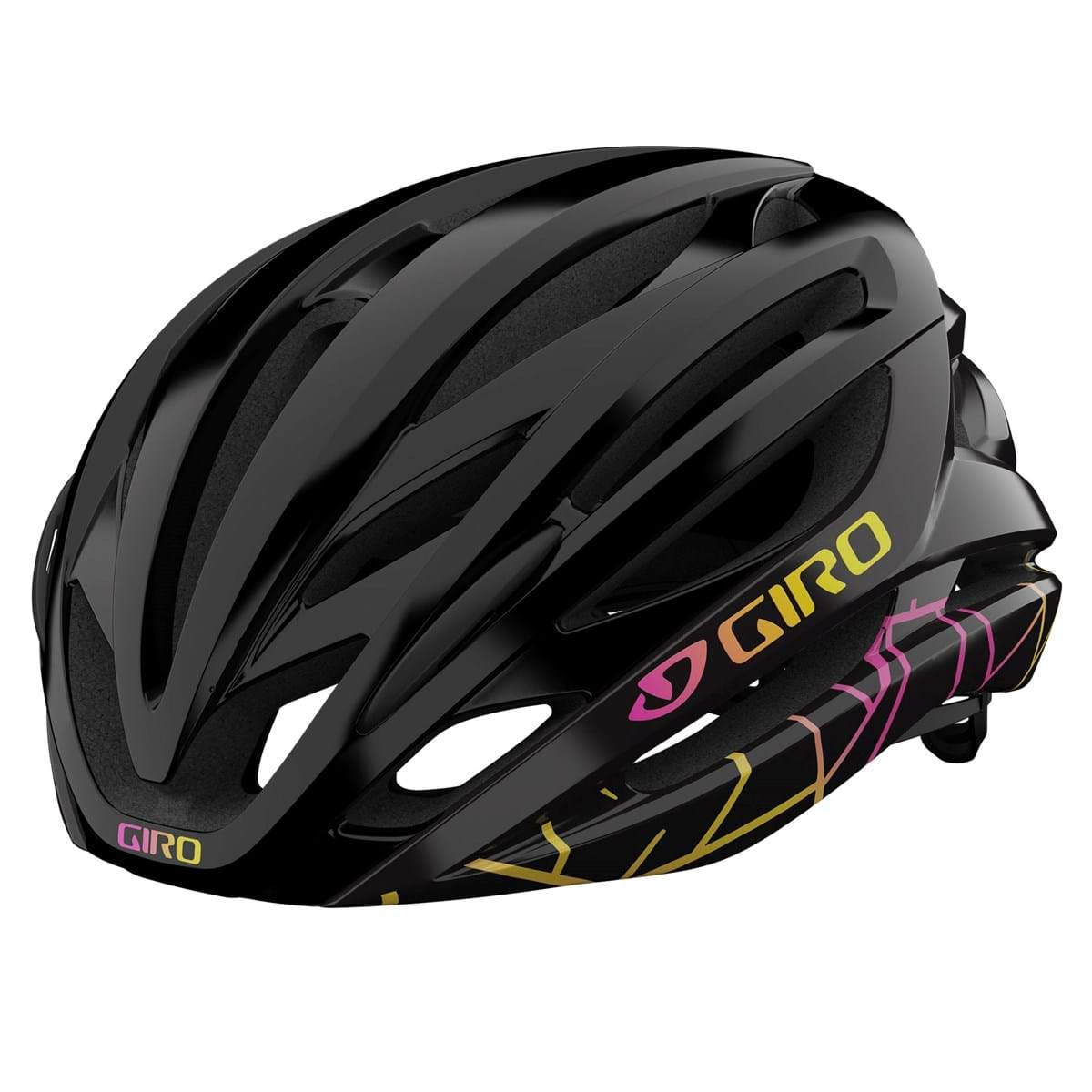Giro Seyen MIPS Road Helmet - Womens - Black Craze - 2021 Black Craze Small
