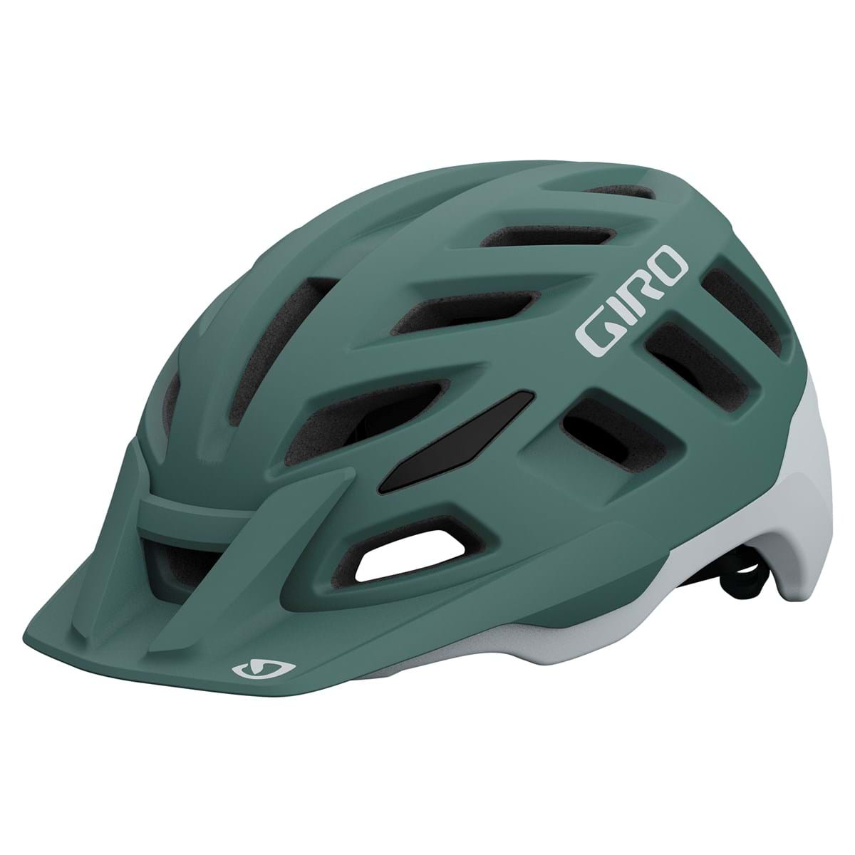 Giro Radix MIPS MTB Helmet - Womens - Matt Gray-Green - 2021 Matt Gray - Green Small
