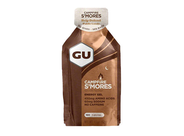 GU Energy Gel - Campfire S'Mores Box of 24 Campfire S'Mores