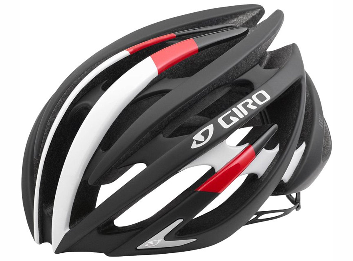 Giro Aeon Road Helmet - Matt Black-Bright Red Matt Black - Bright Red Small
