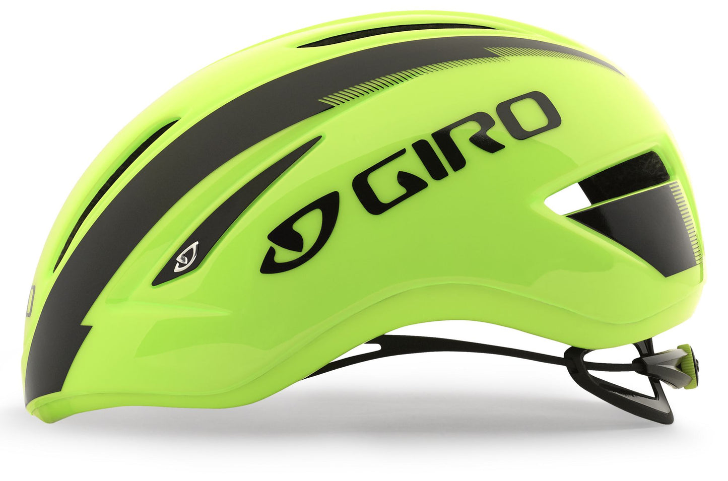 Giro Air Attack Road Helmet - Highlight Yellow-Black Highlight Yellow - Black Large