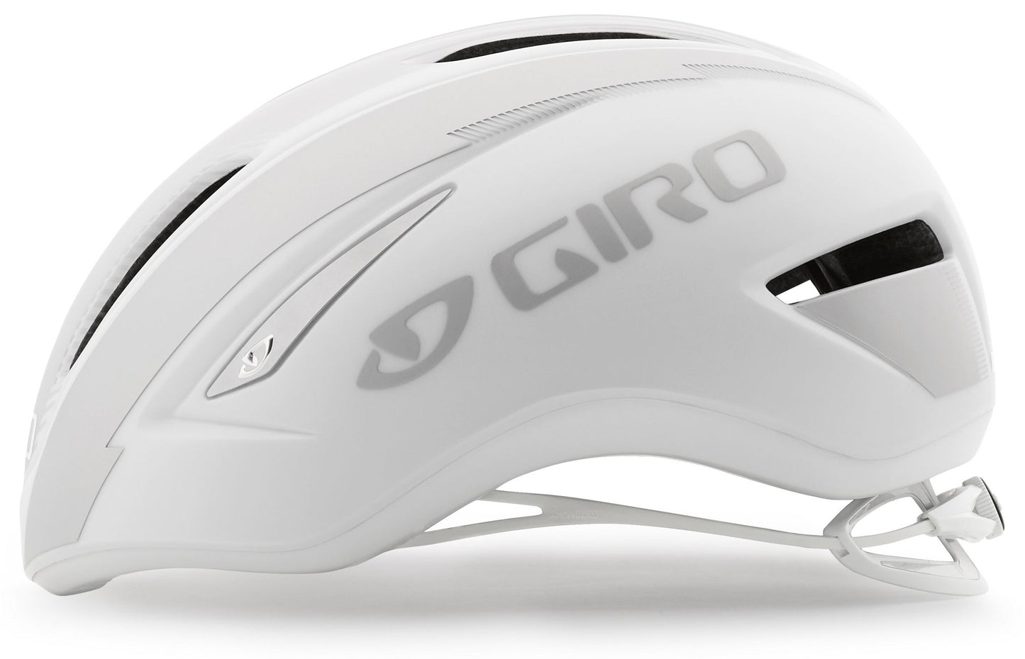 Giro Air Attack Road Helmet - Matt White-Silver Matt White - Silver Small
