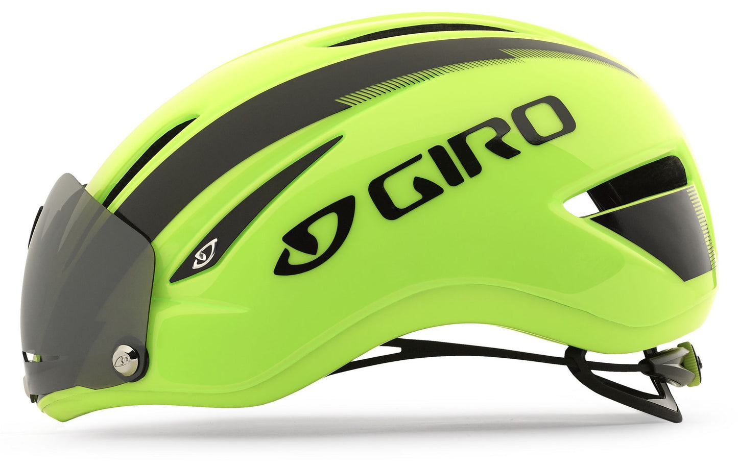 Giro Air Attack Shield Road Helmet - Yellow-Black Yellow - Black Small