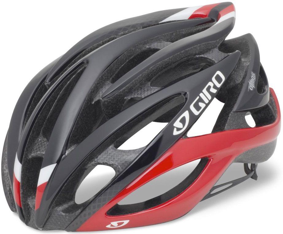 Giro Atmos Road Helmet - Red-Black Red - Black Small