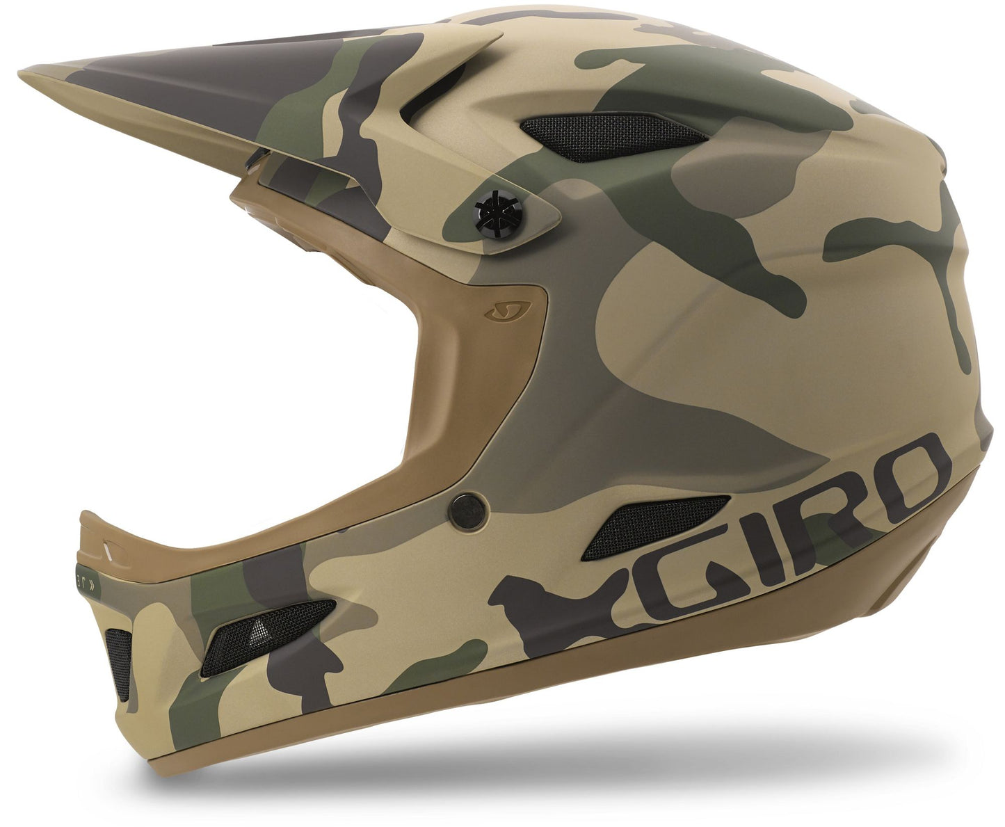 Giro Cipher Full Face Helmet - Green Camo Green Camo X-Small - 51-53cm