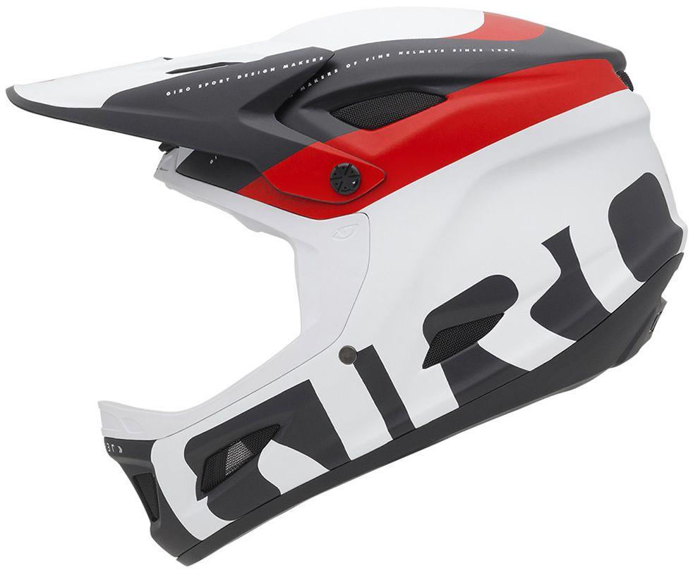 Giro Cipher Full Face Helmet - Matt Red-Black Matt Red - Black X-Small - 51-53cm