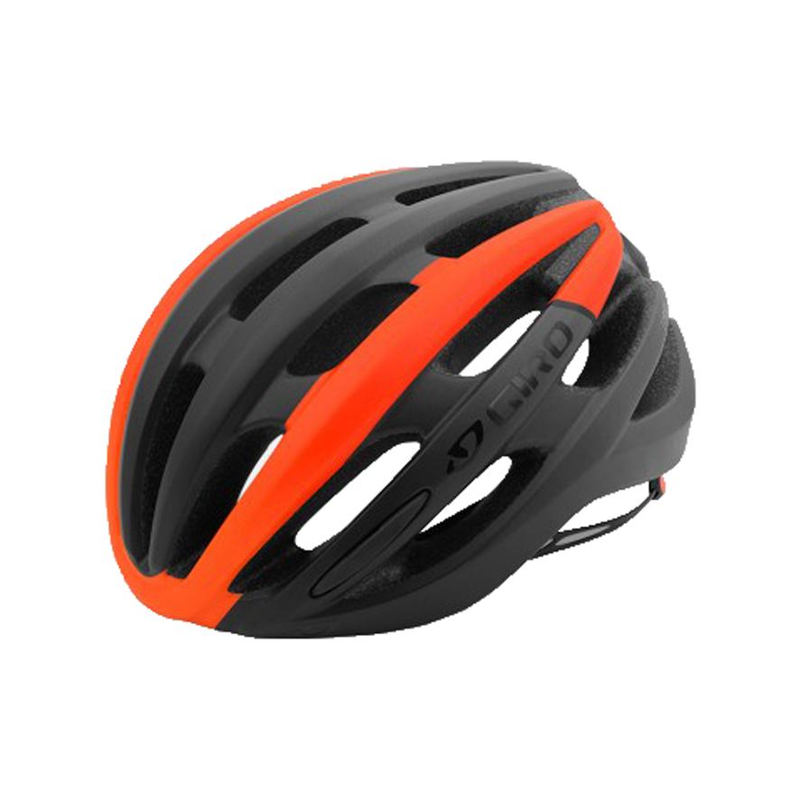 Giro Foray Road Helmet - Matt Black-Vermillion Fade Matt Black - Vermillion Fade Small