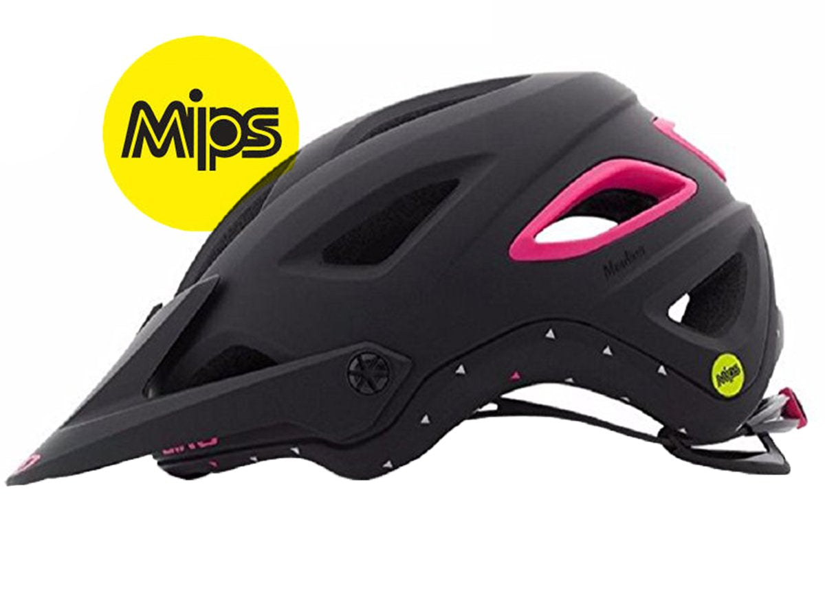 Giro Montara MIPS MTB Helmet - Womens - Matt Black-Pink Crystals Matt Black - Pink Crystals Small