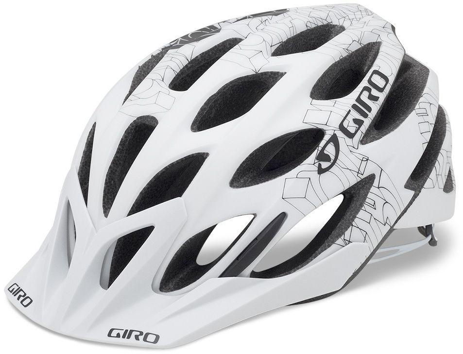 Giro Phase MTB Helmet - Matt White-Black Blockade Matt White - Black Blockade Small