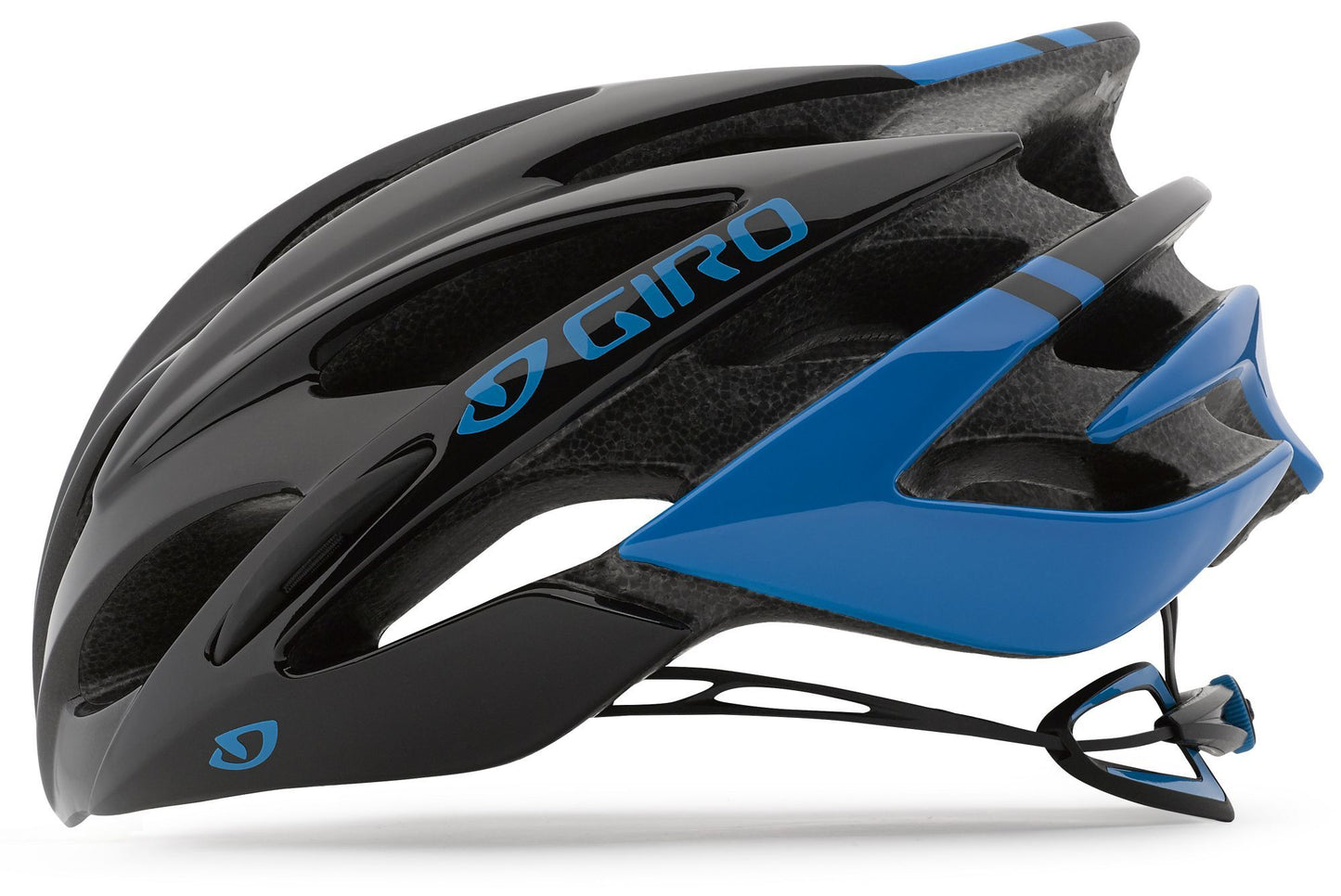 Giro Savant Road Helmet - Blue-Black Blue - Black Medium
