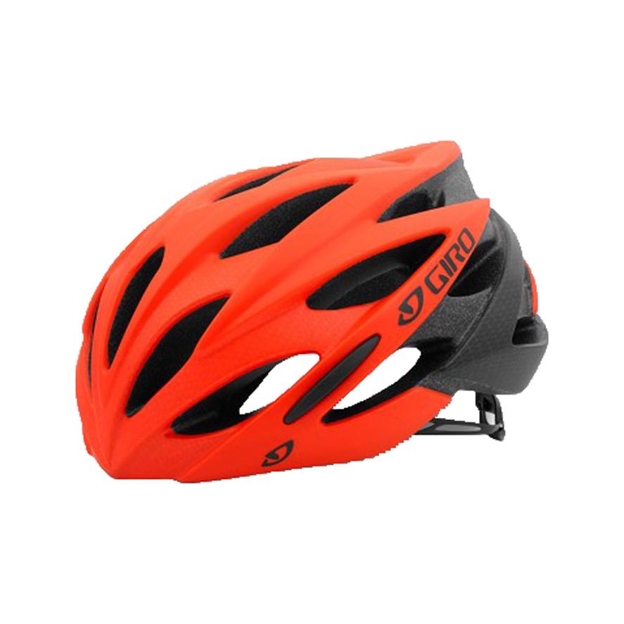 Giro Savant Road Helmet - Matt Vermillion-Flame Fade Matt Vermillion - Flame Fade Small