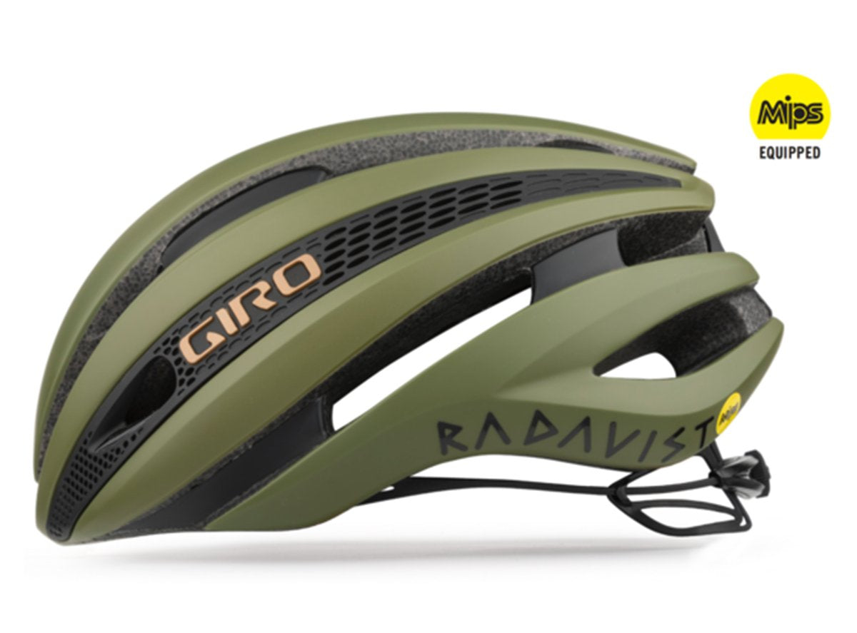 Giro Synthe MIPS Road Helmet - Radavist Limited Edition - Olive Olive Small