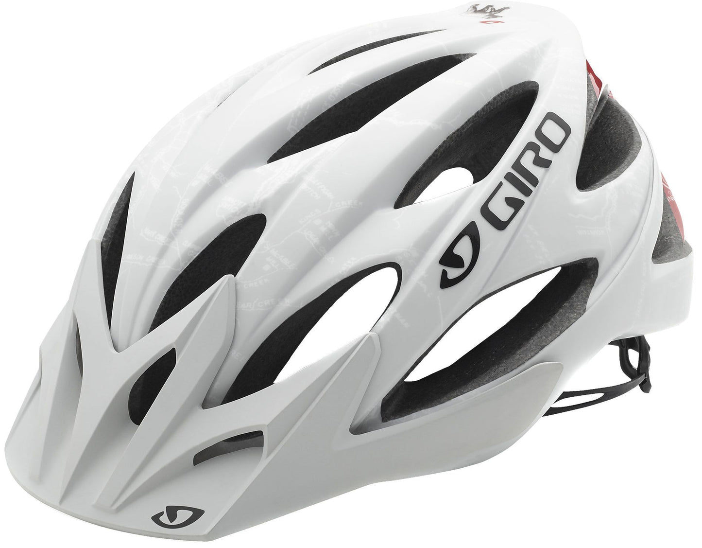 Giro XAR MTB Helmet - Matt White CA Bear Matt White CA Bear Small CPSC
