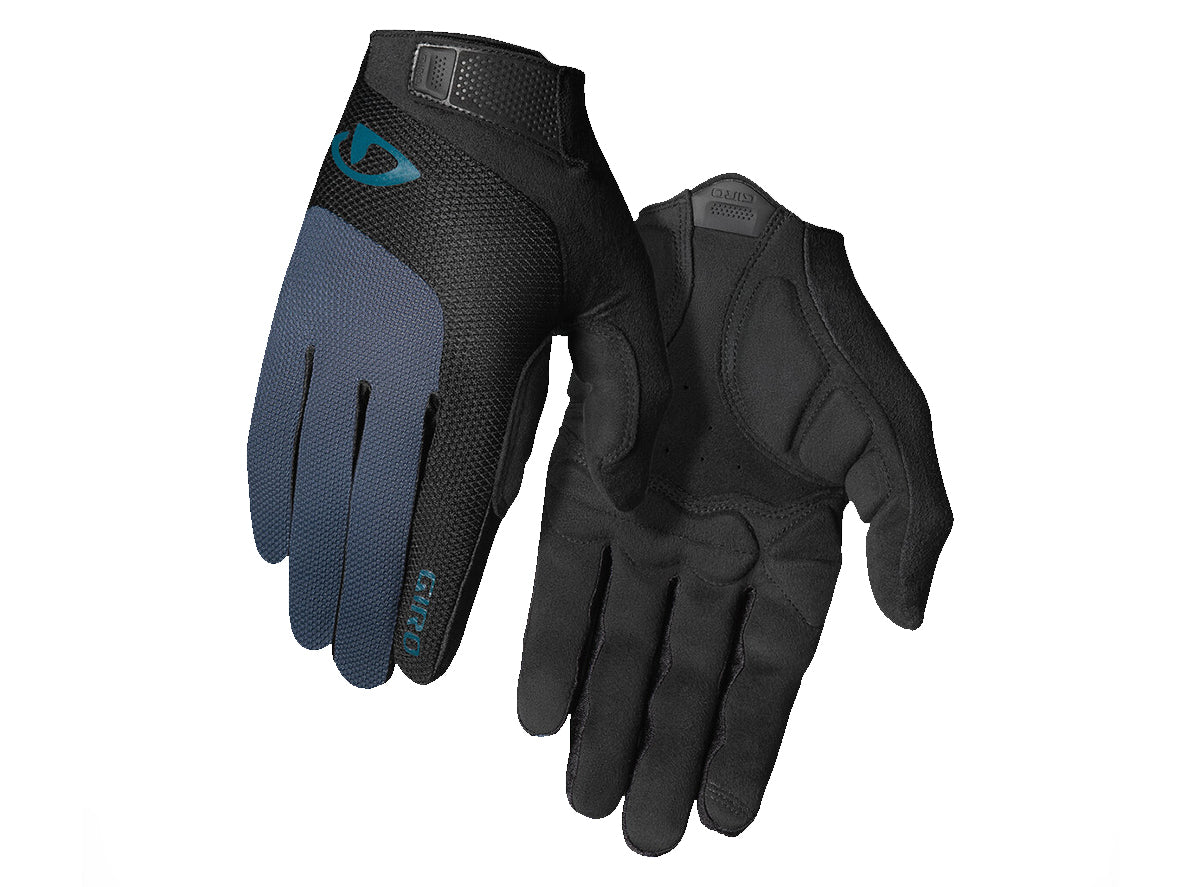 Giro Bravo Gel LF Road Cycling Glove - Harbor Blue-Black - 2022 Harbor Blue - Black Small