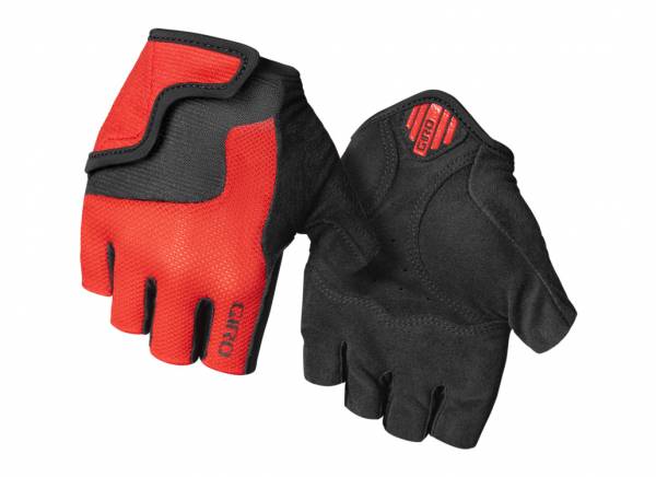 Giro Bravo Junior Road Cycling Glove - Youth - Bright Red - 2022 Bright Red X-Small