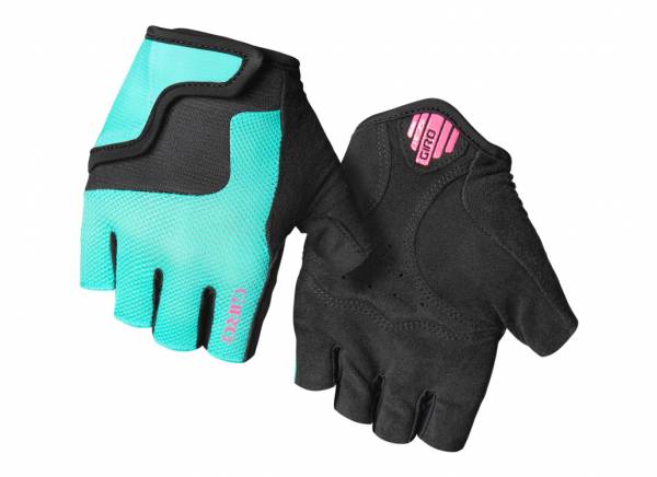 Dětské Cyklistické Rukavice Giro DND Jr II Screaming Teal/Neon Pink