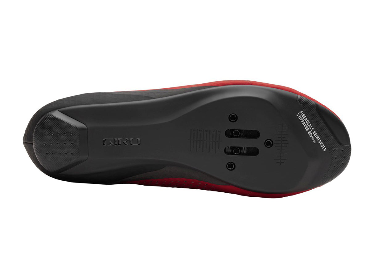 Giro Stylus Road Shoe - Bright Red