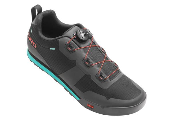 giro flat pedal shoes Giro Tracker MTB Shoe - Black Spark