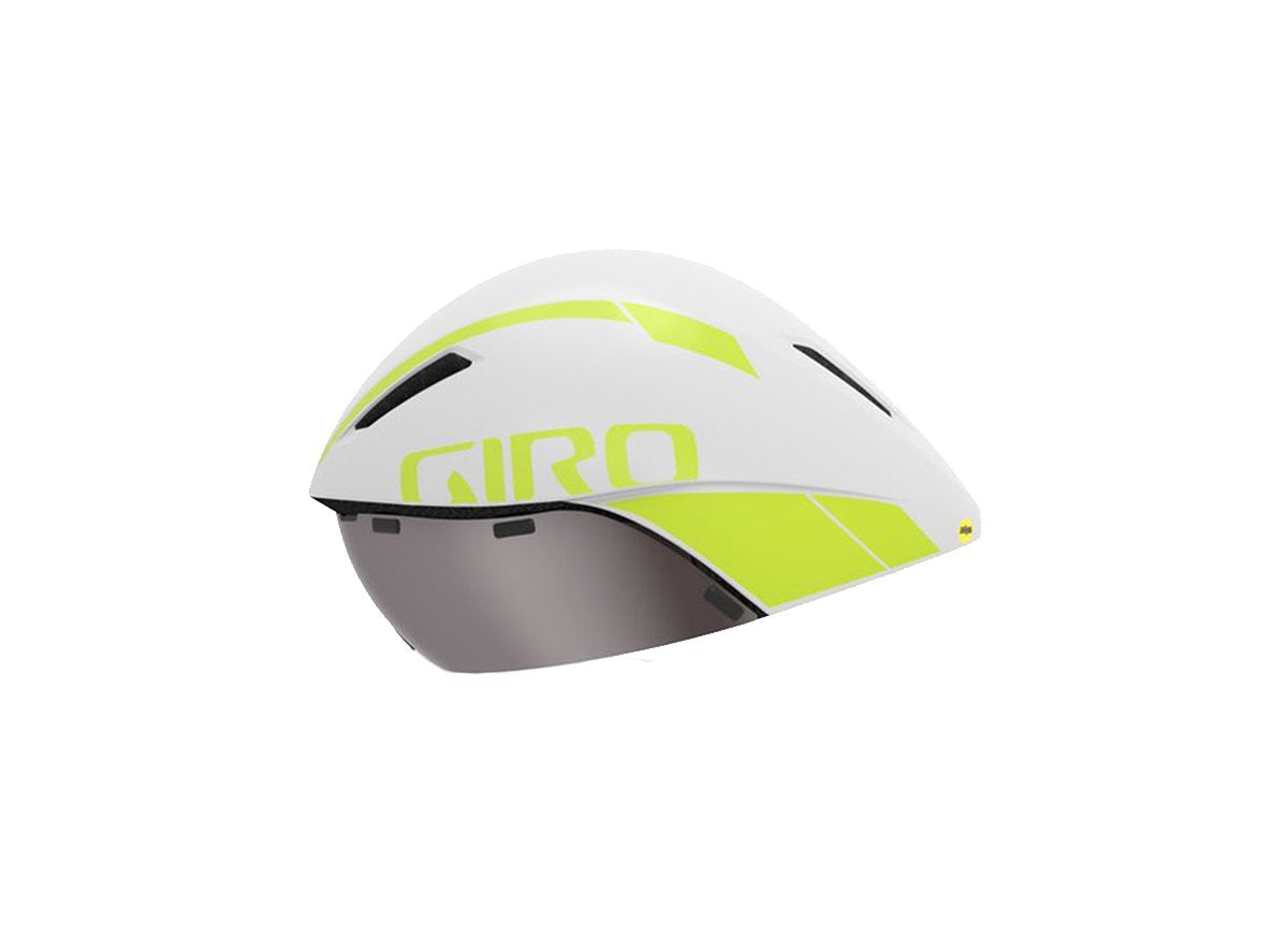 Giro Aerohead MIPS TRI Helmet - Matt White-Citron - 2019 Matt White - Citron Small 51-55 cm