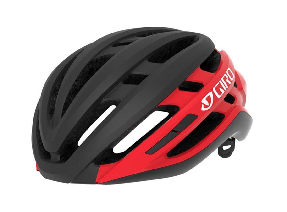 Giro Agilis MIPS Road Helmet - Matt Black-Bright Red - 2020 Matt Black - Bright Red Small 51-55 cm