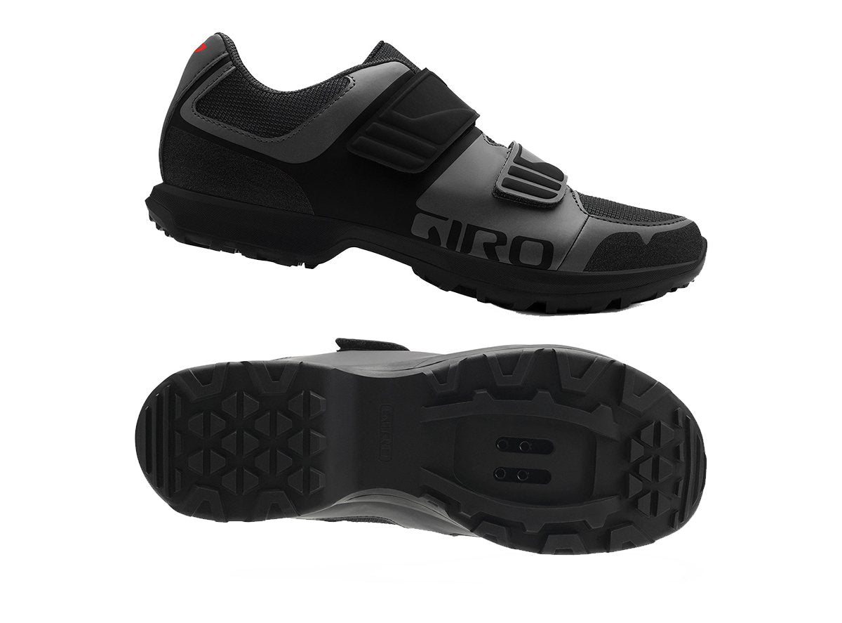 Giro Berm Clipless MTB Shoe - Dark Shadow-Black - 2019 Dark Shadow - Black EU 42