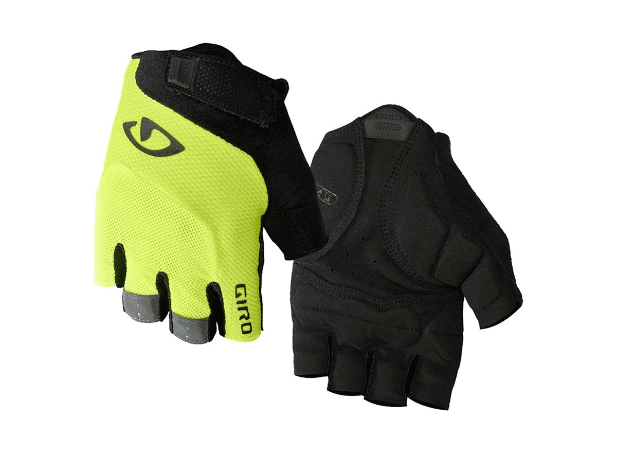 Giro Bravo Gel Road Glove - Hi Yellow - 2018 Hi Yellow Small