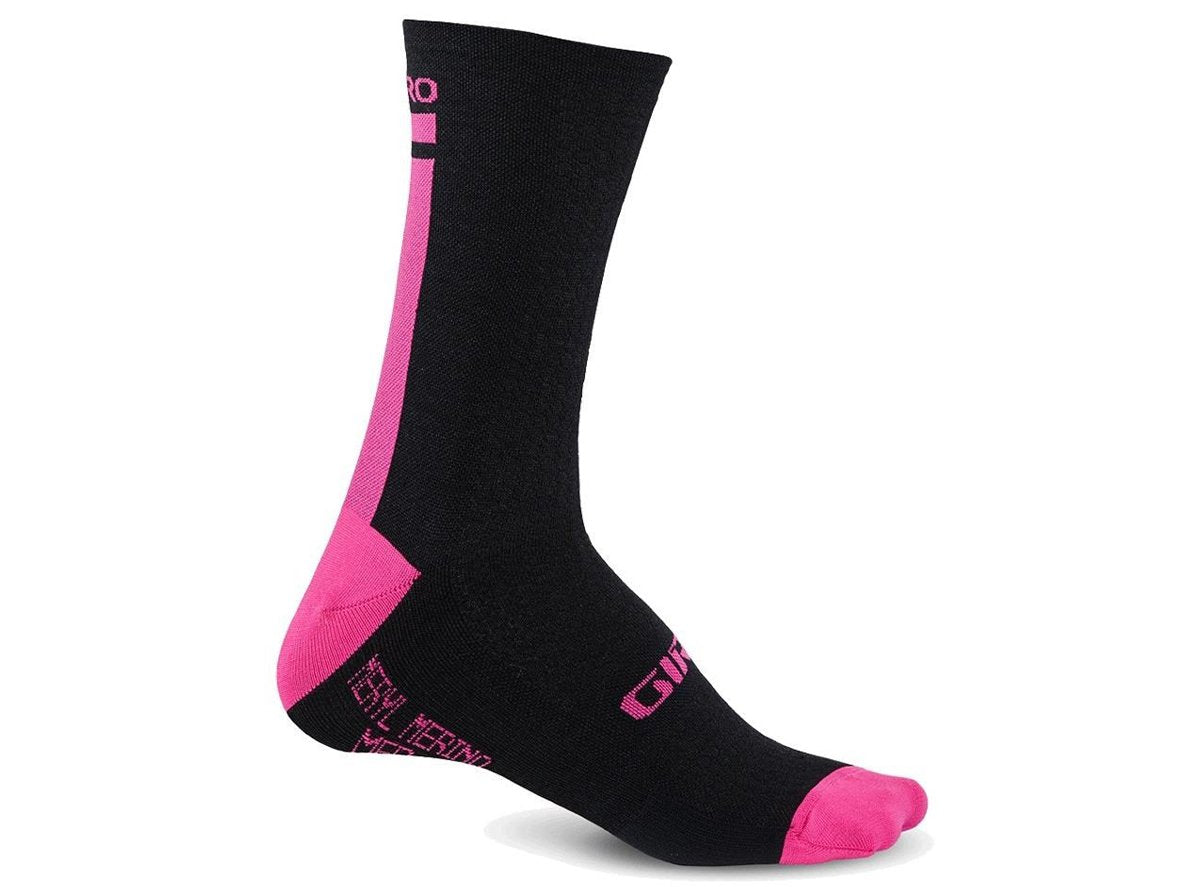 Giro HRC+ Merino Sock - Dusty Purple-Black Dusty Purple - Black Small