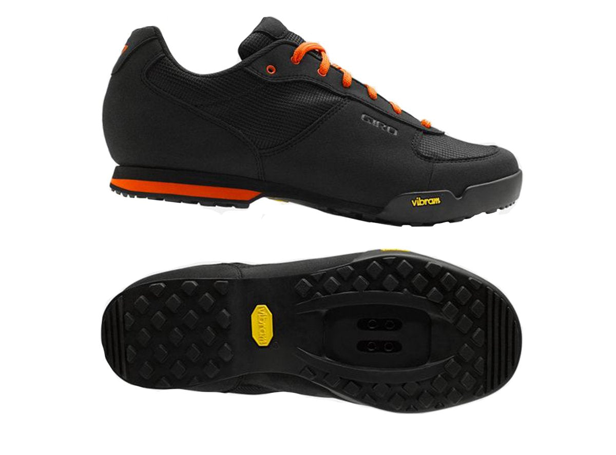 Giro Rumble VR Trail Shoe - Black-Glowing Red Black - Glowing Red EU 39