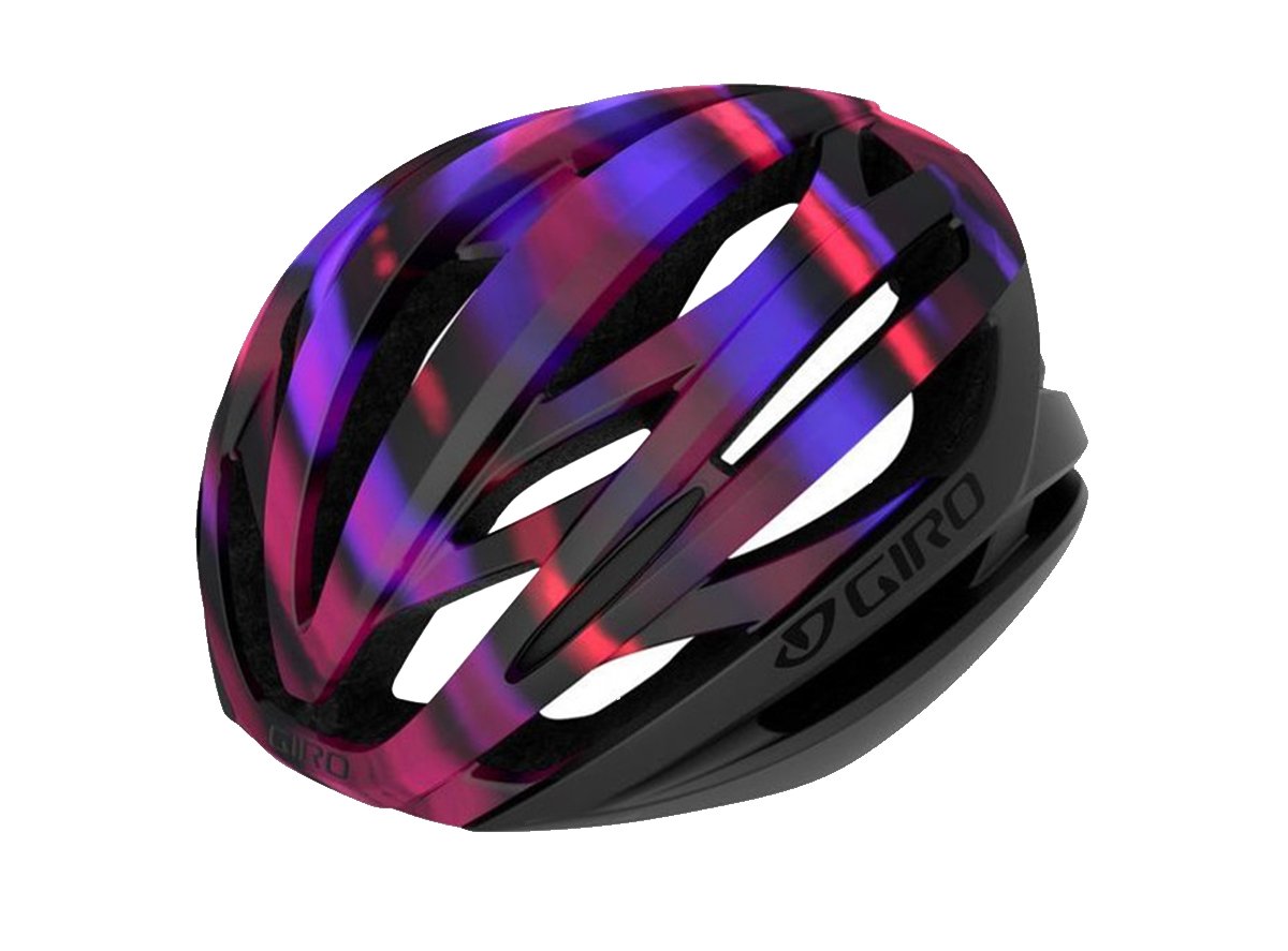 Giro Seyen MIPS Road Helmet - Womens - Matt Black-Electric Purple