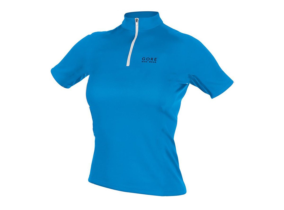 Gore Contest Short Sleeve MTB Jersey - Blue Blue Large
