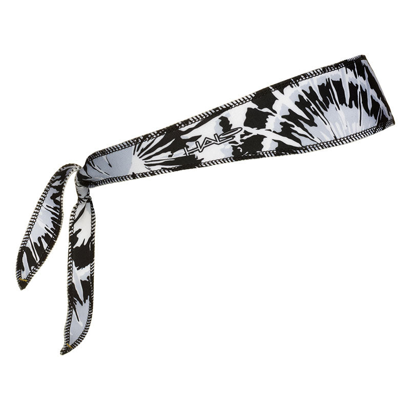 Halo I Tie Headband - Black Tie Dye Black Tie Dye One Size