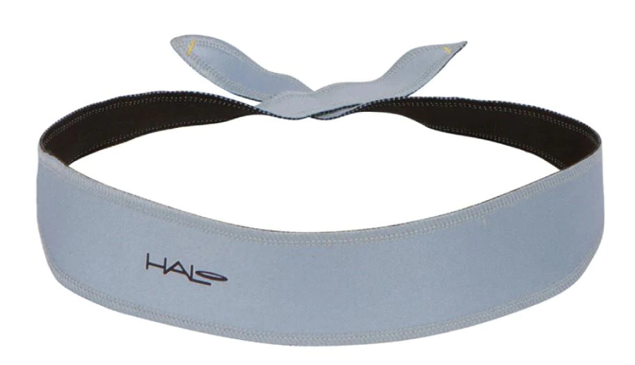 Halo I Tie Headband - Gray Gray One Size