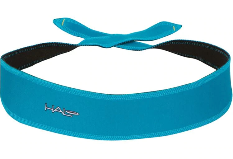 Halo I Tie Headband - Mosaic Blue Mosaic Blue One Size