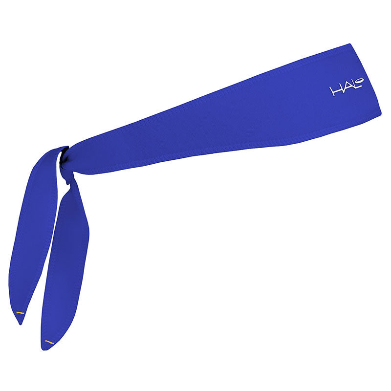 Halo I Tie Headband - Royal Blue Royal Blue One Size
