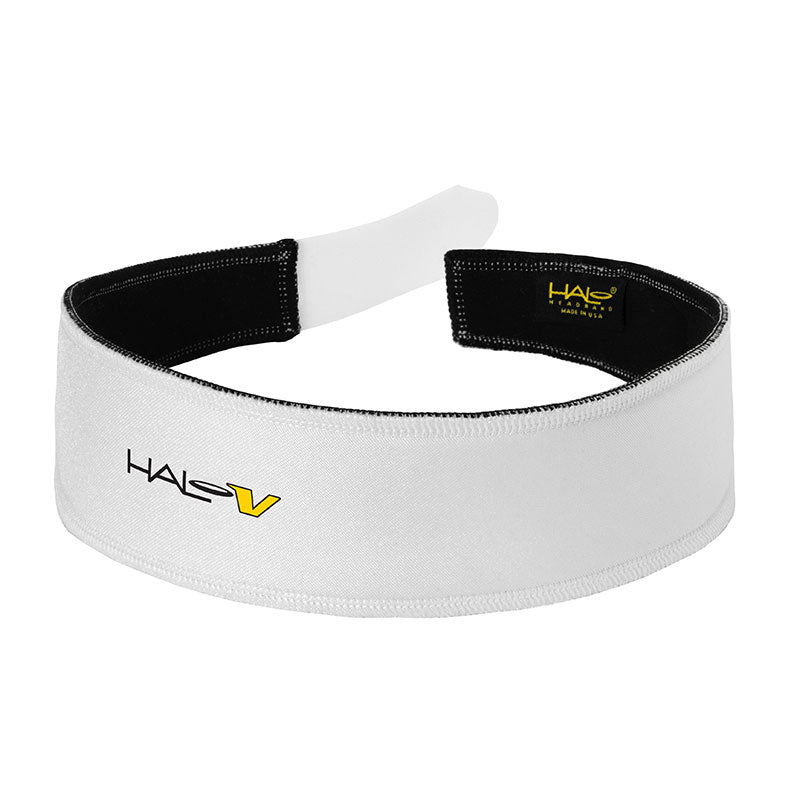 Halo Headband AIR I Tie Version Sweatband - Gray Ghana Halo Headband AIR I Tie Version Sweatband - Gray Ghana