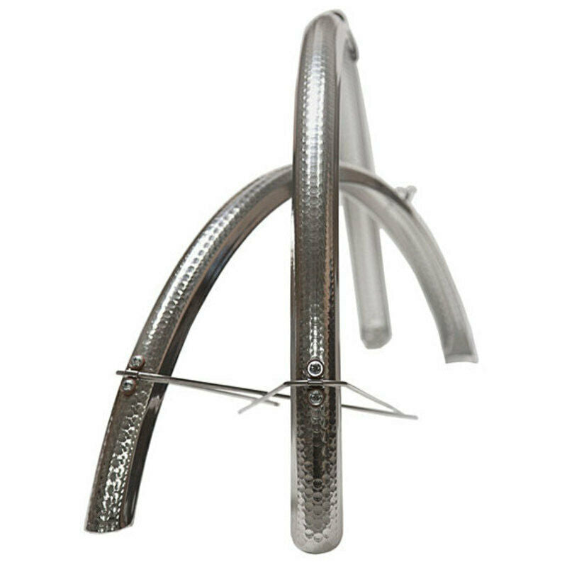 Handsome Cycles Mud Butler 700c Fender Set - Silver Silver 36c