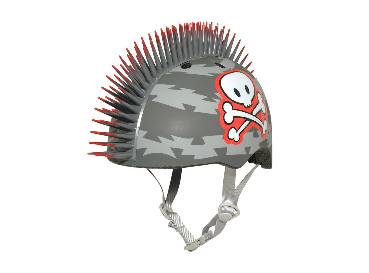 C.Preme Krash Helmet w/Fit System - Child 5 Plus - Pirate Skull Mohawk Pirate Skull Mohawk One Size