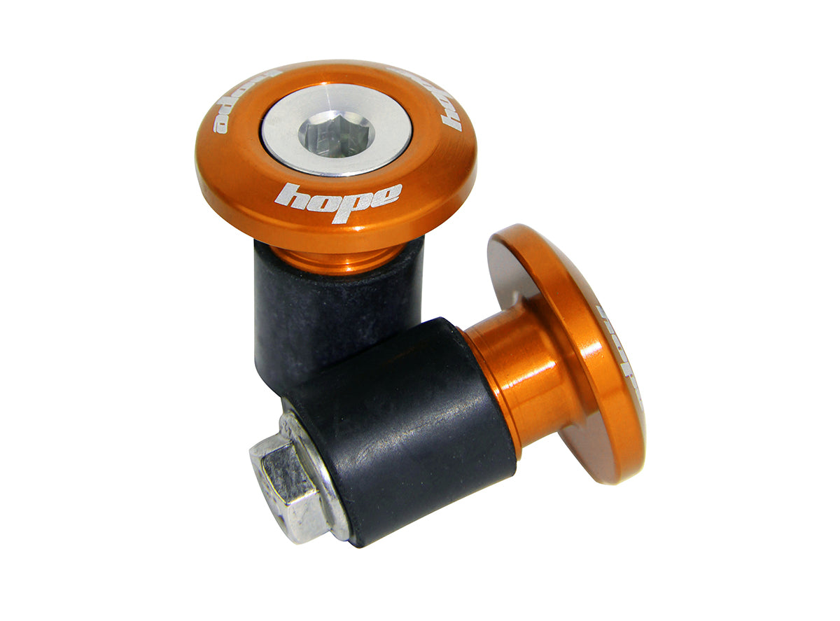 Hope Grip Doctor Bar End Plugs - Orange Orange