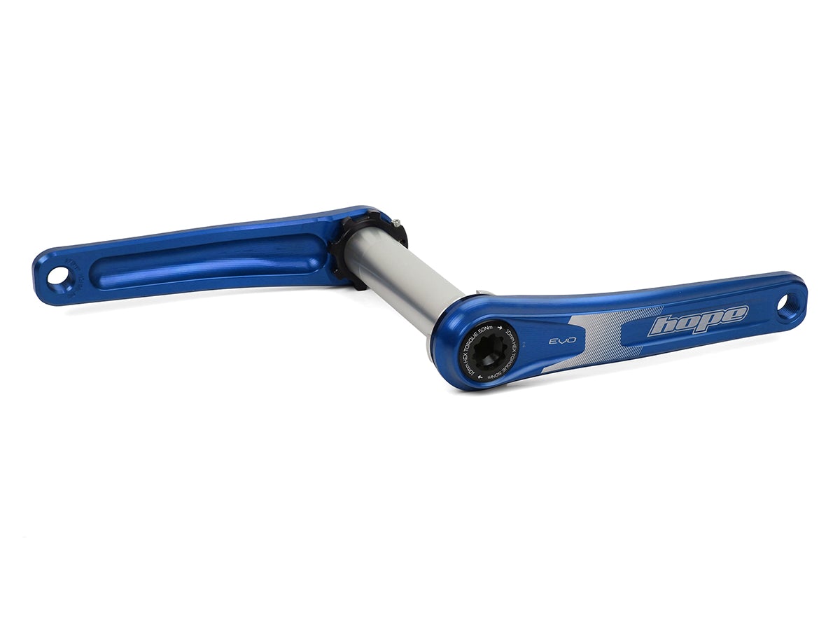 Hope EVO Crankset - Blue Blue 170mm