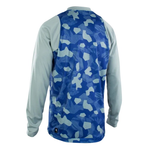 ION Scrub Long Sleeve MTB Jersey - Tidal Green